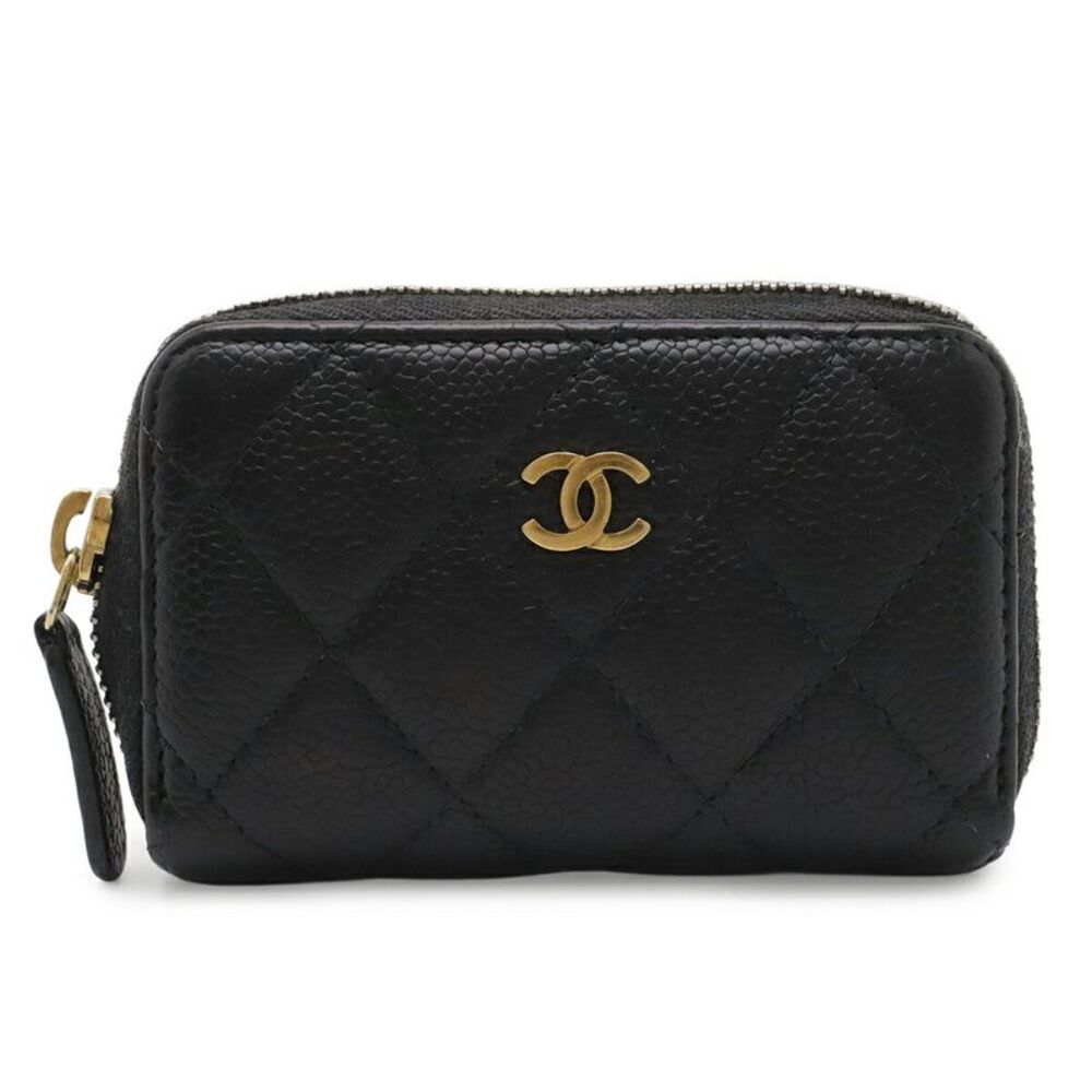 Chanel Caviar Skin Coin Case